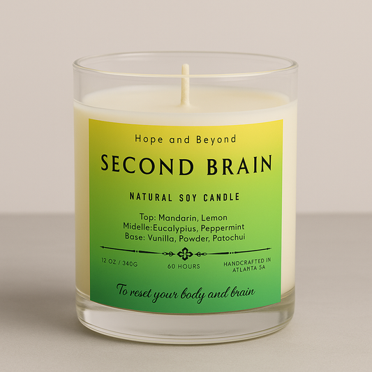 Second Brain Candle